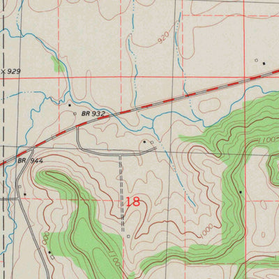 United States Geological Survey Loganville, WI (1983, 24000-Scale) digital map