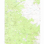 United States Geological Survey Logdell, OR (1961, 62500-Scale) digital map
