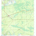 United States Geological Survey Logtown, MS-LA (1993, 24000-Scale) digital map