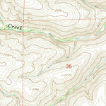 United States Geological Survey Logy Creek Falls, WA (1965, 24000-Scale) digital map