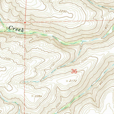 United States Geological Survey Logy Creek Falls, WA (1965, 24000-Scale) digital map