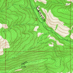 United States Geological Survey Logy Creek SW, WA (1965, 24000-Scale) digital map