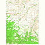 United States Geological Survey Logy Creek, WA (1965, 62500-Scale) digital map