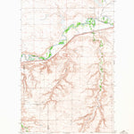 United States Geological Survey Lohman, MT (1964, 24000-Scale) digital map