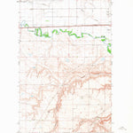 United States Geological Survey Lohman SE, MT (1964, 24000-Scale) digital map