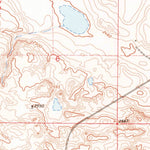 United States Geological Survey Lohman SE, MT (1964, 24000-Scale) digital map