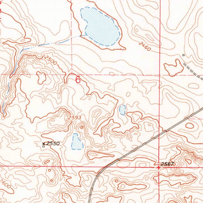 United States Geological Survey Lohman SE, MT (1964, 24000-Scale) digital map