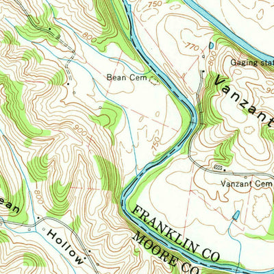 United States Geological Survey Lois, TN (1972, 24000-Scale) digital map