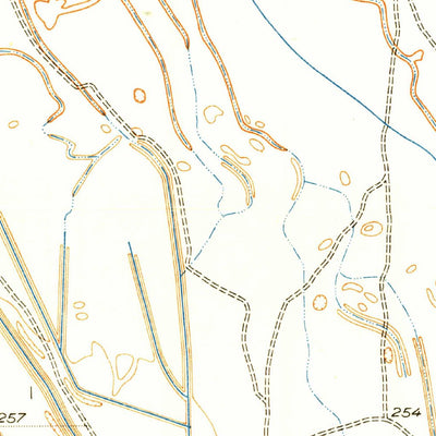 United States Geological Survey Lokern, CA (1950, 24000-Scale) digital map