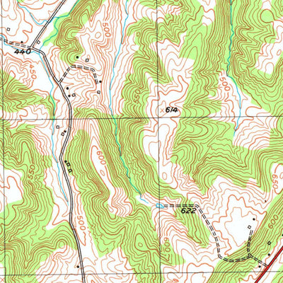 United States Geological Survey Lola, KY (1954, 24000-Scale) digital map