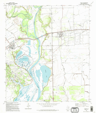 United States Geological Survey Lolita, TX (1995, 24000-Scale) digital map