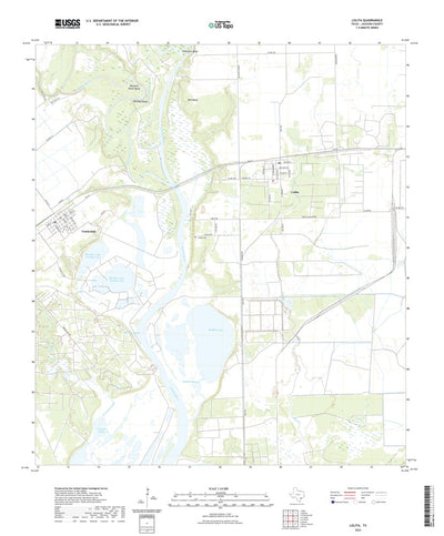 United States Geological Survey Lolita, TX (2022, 24000-Scale) digital map