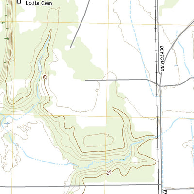 United States Geological Survey Lolita, TX (2022, 24000-Scale) digital map