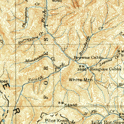 United States Geological Survey Lolo, ID (1911, 250000-Scale) digital map