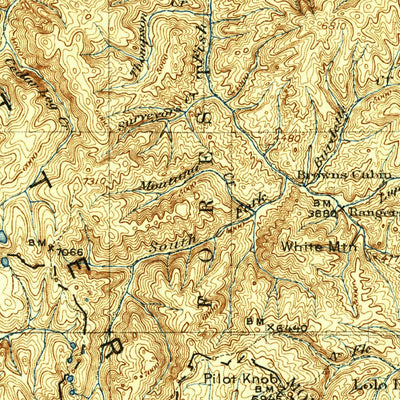 United States Geological Survey Lolo, ID (1913, 250000-Scale) digital map