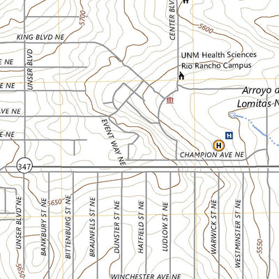 United States Geological Survey Loma Machete, NM (2023, 24000-Scale) digital map