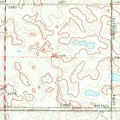 United States Geological Survey Loma, ND (1970, 24000-Scale) digital map