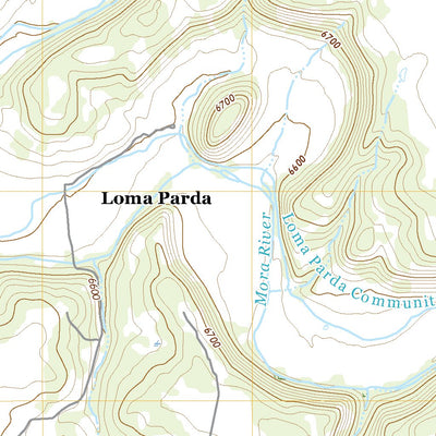 United States Geological Survey Loma Parda, NM (2020, 24000-Scale) digital map