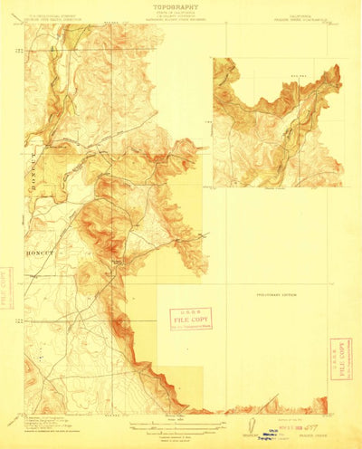 United States Geological Survey Loma Rica, CA (1912, 31680-Scale) digital map
