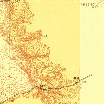 United States Geological Survey Loma Rica, CA (1912, 31680-Scale) digital map
