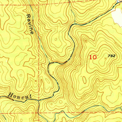 United States Geological Survey Loma Rica, CA (1949, 24000-Scale) digital map