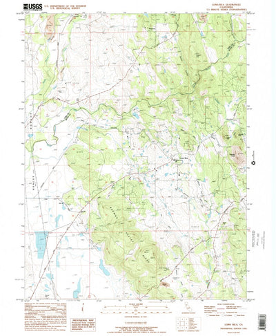 United States Geological Survey Loma Rica, CA (1995, 24000-Scale) digital map