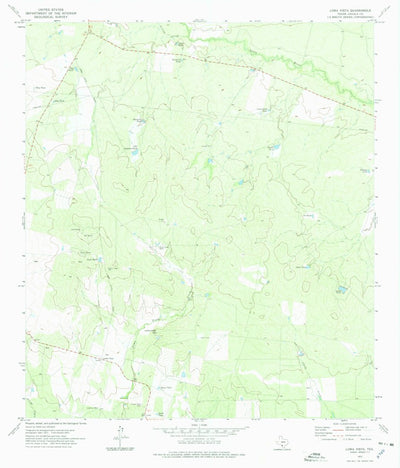 United States Geological Survey Loma Vista, TX (1972, 24000-Scale) digital map
