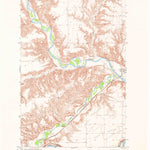 United States Geological Survey Loma West, MT (1953, 24000-Scale) digital map
