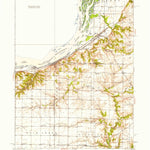 United States Geological Survey Lomax, IL-IA (1932, 62500-Scale) digital map