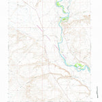 United States Geological Survey Lombard Buttes, WY (1963, 24000-Scale) digital map