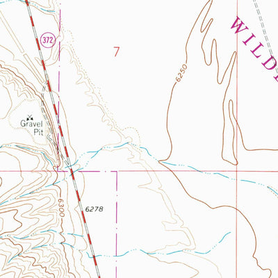 United States Geological Survey Lombard Buttes, WY (1963, 24000-Scale) digital map