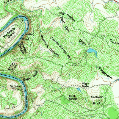 United States Geological Survey Lometa, TX (1959, 62500-Scale) digital map