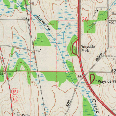 United States Geological Survey Lomira, WI (1974, 24000-Scale) digital map