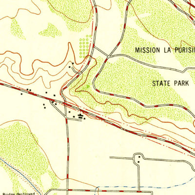 United States Geological Survey Lompoc, CA (1947, 24000-Scale) digital map