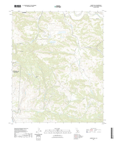 United States Geological Survey Lompoc Hills, CA (2021, 24000-Scale) digital map