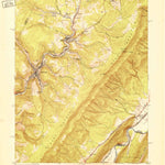 United States Geological Survey Lonaconing, MD-WV (1951, 24000-Scale) digital map