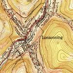 United States Geological Survey Lonaconing, MD-WV (1951, 24000-Scale) digital map