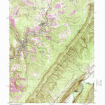 United States Geological Survey Lonaconing, MD-WV (1998, 24000-Scale) digital map