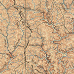 United States Geological Survey London, KY (1897, 125000-Scale) digital map