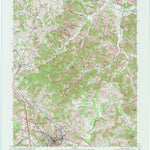 United States Geological Survey London, KY (1969, 24000-Scale) digital map