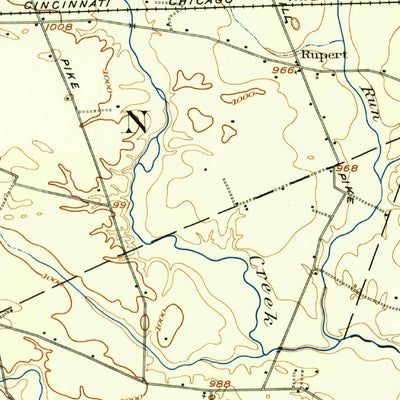 United States Geological Survey London, OH (1907, 62500-Scale) digital map