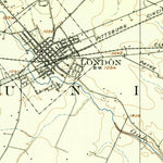 United States Geological Survey London, OH (1907, 62500-Scale) digital map