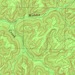 United States Geological Survey London SW, KY (1979, 24000-Scale) digital map