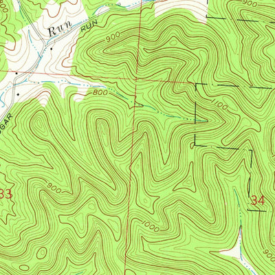 United States Geological Survey Londonderry, OH (1961, 24000-Scale) digital map