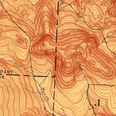 United States Geological Survey Londonderry, VT (1899, 62500-Scale) digital map