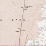 United States Geological Survey Lone Butte, CA (1973, 24000-Scale) digital map