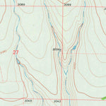 United States Geological Survey Lone Butte, KS (1974, 24000-Scale) digital map