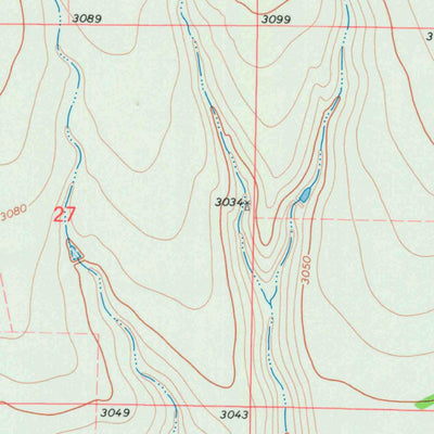 United States Geological Survey Lone Butte, KS (1974, 24000-Scale) digital map