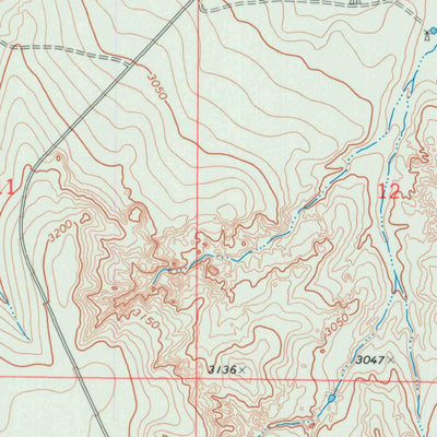 United States Geological Survey Lone Butte, KS (1974, 24000-Scale) digital map