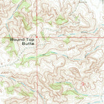 United States Geological Survey Lone Butte NE, ND (1959, 24000-Scale) digital map